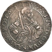 ½ Thaler - August I obverse image
