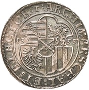 ½ Thaler - August I, Germany, 1554-1570 reverse image