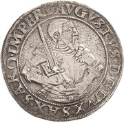 ½ Thaler - August I obverse image
