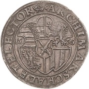 ½ Thaler - August I, Germany, 1555-1557 reverse image