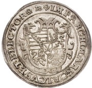 ½ Thaler - August I, Germany, 1557-1570 reverse image