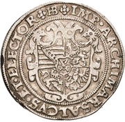 ½ Thaler - August I, Germany, 1571-1586 reverse image
