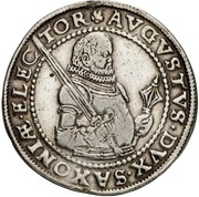 ½ Thaler - August I Death obverse image