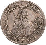 ½ Thaler - Christian I Death obverse image