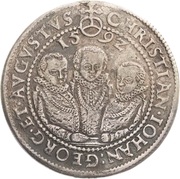 ½ Thaler - Christian II, John George I and August obverse image