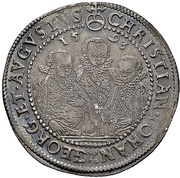 ½ Thaler - Christian II, John George I and August obverse image