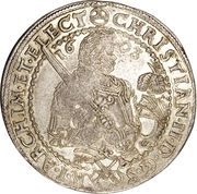 ½ Thaler - Christian II, John George I and August obverse image