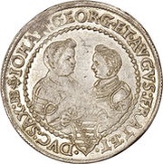 ½ Thaler - Christian II, John George I and August, Germany, 1601-1611 reverse image