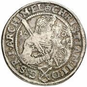 ½ Thaler - Christian II, John George I and August Piedfort obverse image