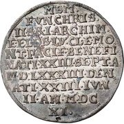 ½ Thaler - Christian II, John George I and August Death obverse image