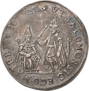 ½ Thaler - John George I Centenary of the Reformation obverse image