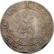 ½ Thaler - John George I obverse image