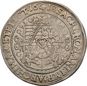 ½ Thaler - John George I, Germany, 1617-1624 reverse image