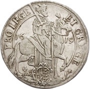 ½ Thaler - John George I Vicariat obverse image