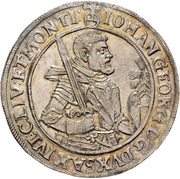 ½ Thaler - John George I obverse image