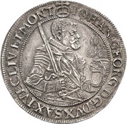 ½ Thaler - John George I obverse image