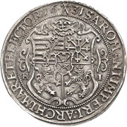 ½ Thaler - John George I, Germany, 1630-1656 reverse image