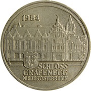 20 Schilling Grafenegg Palace reverse image