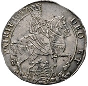 ½ Thaler - John George II Vicariat obverse image