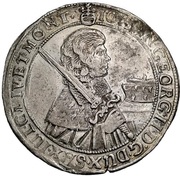 ½ Thaler - John George II obverse image