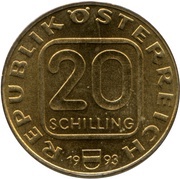 20 Schilling Diocese Linz obverse image