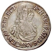 1 Gulden - John George II obverse image
