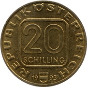 20 Schilling Georgenberger Handfeste obverse image