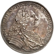 ⅔ Thaler - Frederick August II obverse image