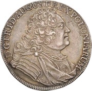 ⅔ Thaler - Frederick August II obverse image