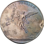 ⅔ Thaler - Frederick August II Marriage, Germany, 1747 reverse image