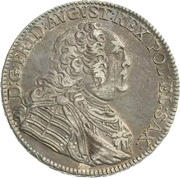 ⅔ Thaler - Frederick August II obverse image