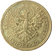 20 Schilling County of Tyrol, Austria, 1989-1993 reverse image