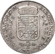 ⅔ Thaler - Xaver, Germany, 1764-1768 reverse image