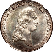 ⅔ Thaler - Frederick August III obverse image