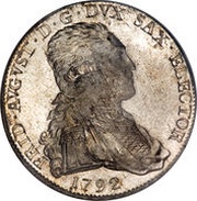 ⅔ Thaler - Frederick August III obverse image