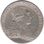 ⅔ Thaler - Frederick August III obverse image