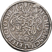 1 Thaler - Moritz, Germany, 1547-1548 reverse image