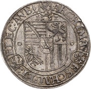 1 Thaler - Moritz, Germany, 1548-1553 reverse image