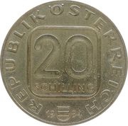 20 Schilling Vienna Mint obverse image
