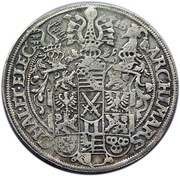 1 Thaler - August I, Germany, 1567-1586 reverse image