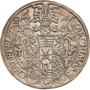 1 Thaler - Christian I, Germany, 1586-1591 reverse image