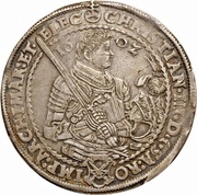 1 Thaler - Christian II, John George I, and August obverse image