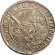 1 Thaler - Christian II, John George I and August obverse image