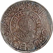 1 Thaler - John George I, Germany, 1611-1616 reverse image