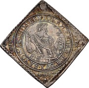 1 Thaler - John George I Klippe; Baptism obverse image