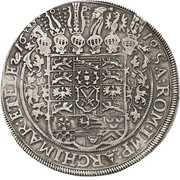 1 Thaler - John George I, Germany, 1616 reverse image