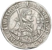 1 Thaler - John George I obverse image