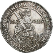 1 Thaler - John George I Centenary of the Reformation obverse image