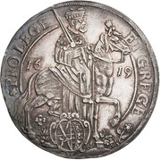 1 Thaler - John George I Vicariat obverse image