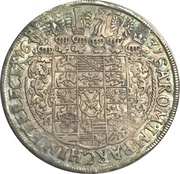 1 Thaler - John George I, Germany, 1620-1638 reverse image